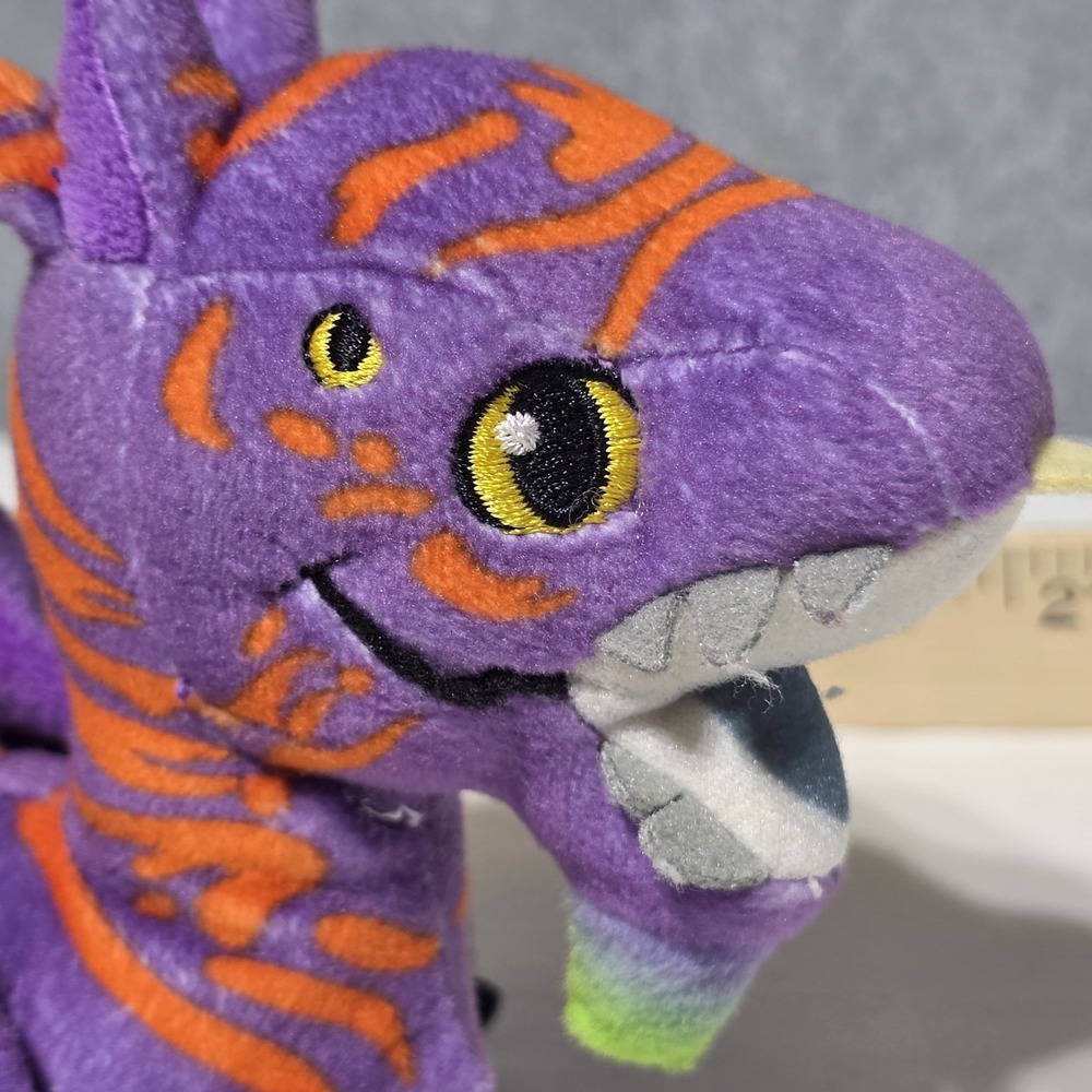 Disney Parks Pandora World of Avatar Purple Orange Banshee Shoulder Plush 10" - Picture 8 of 10